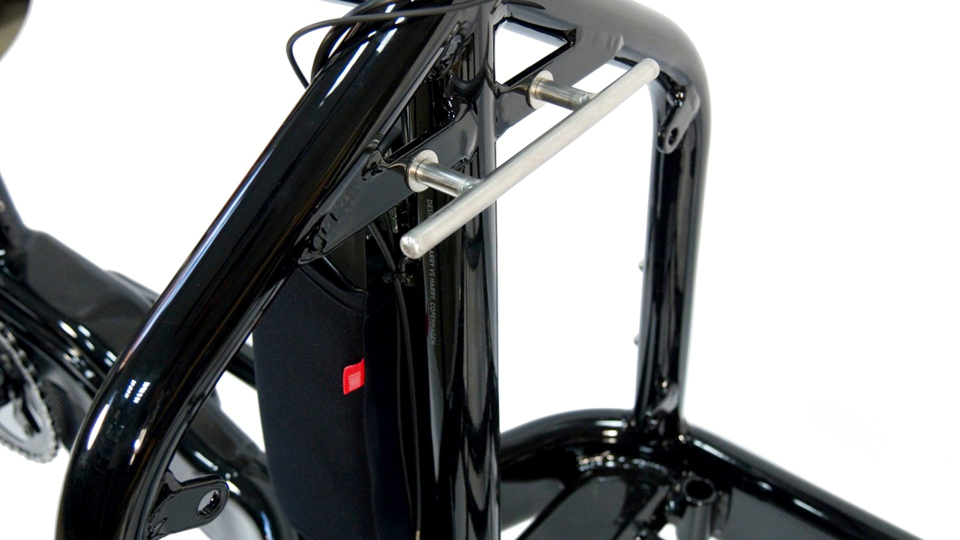 Bagholder from mounted on bike