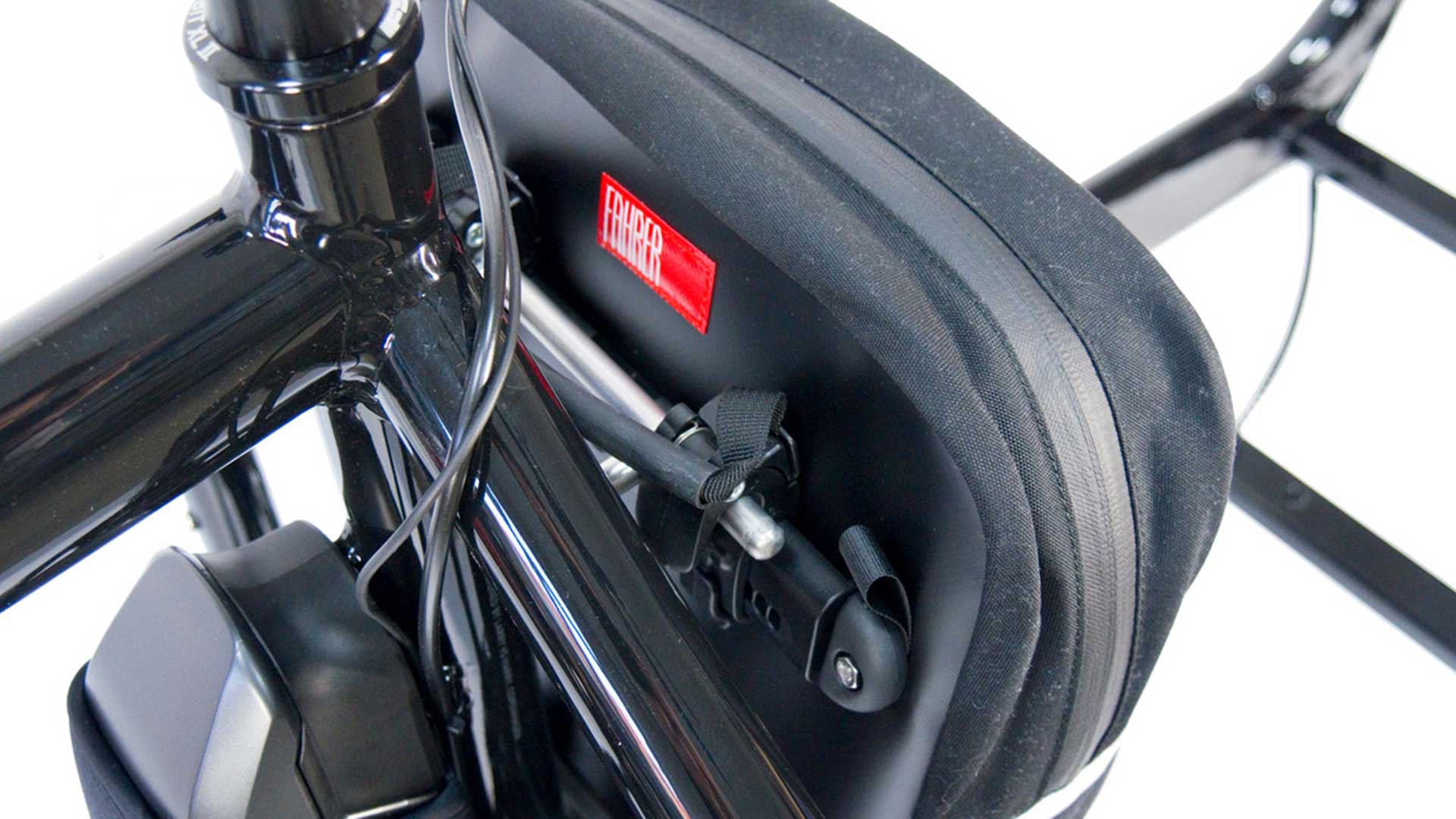 Bagholder from mounted on bike