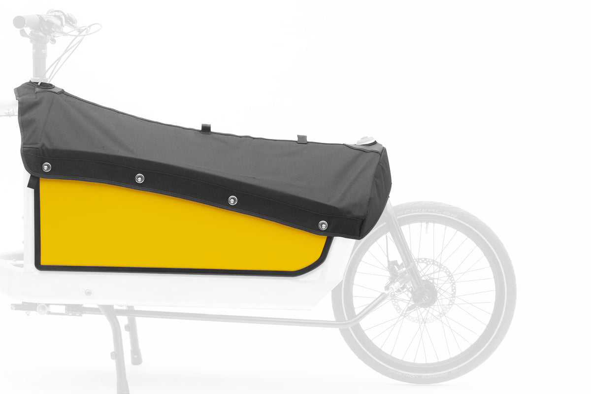 Sideview of the Bollocks BBX sidepanels with the hood rolled up