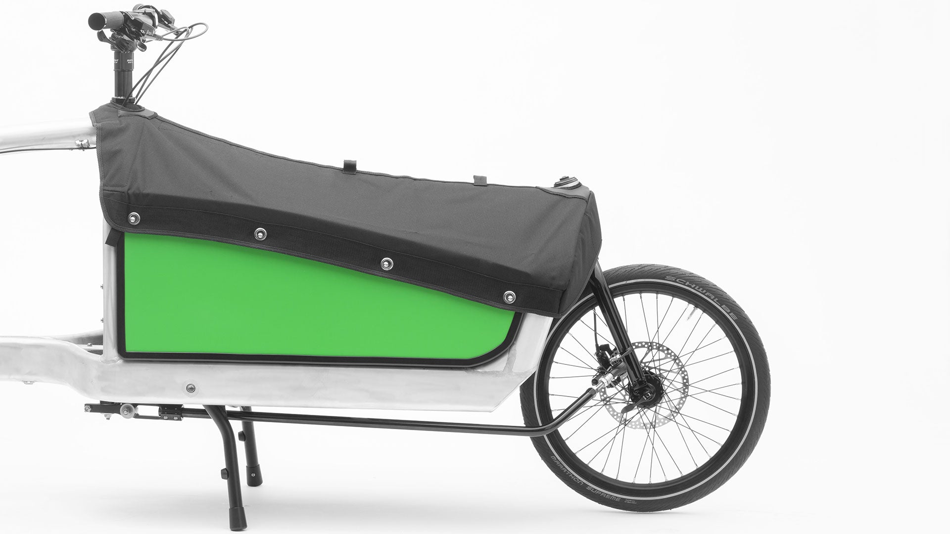 Sideview of the Lizzard King Vintage BBX panels with the hood