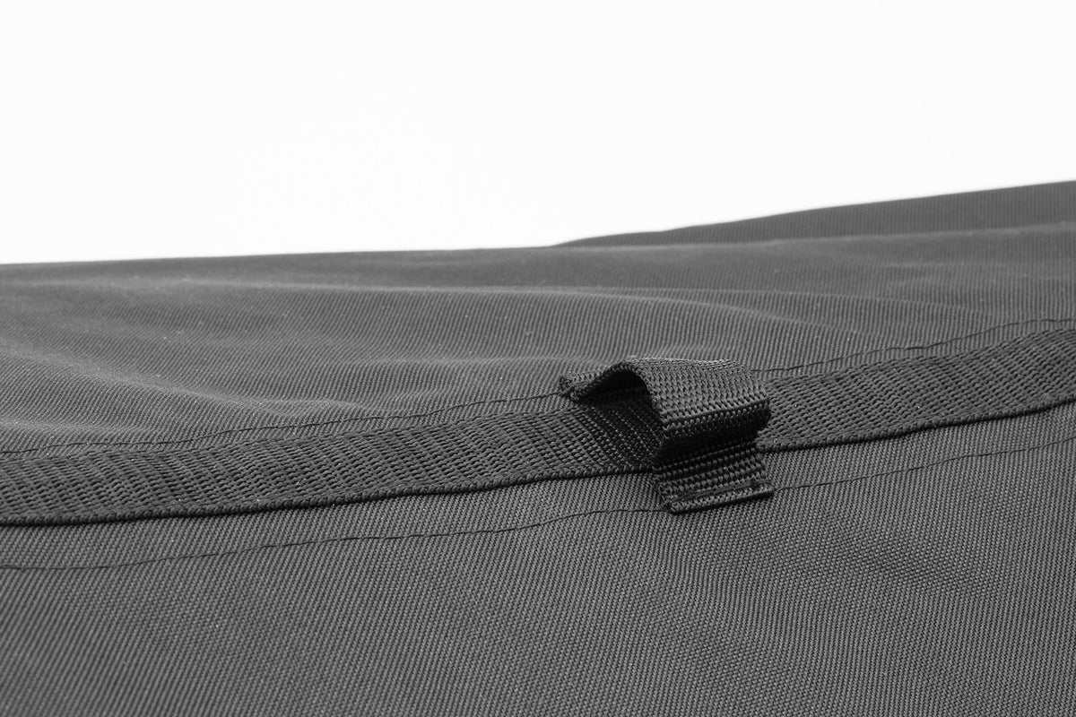 Close up of the BBX hood