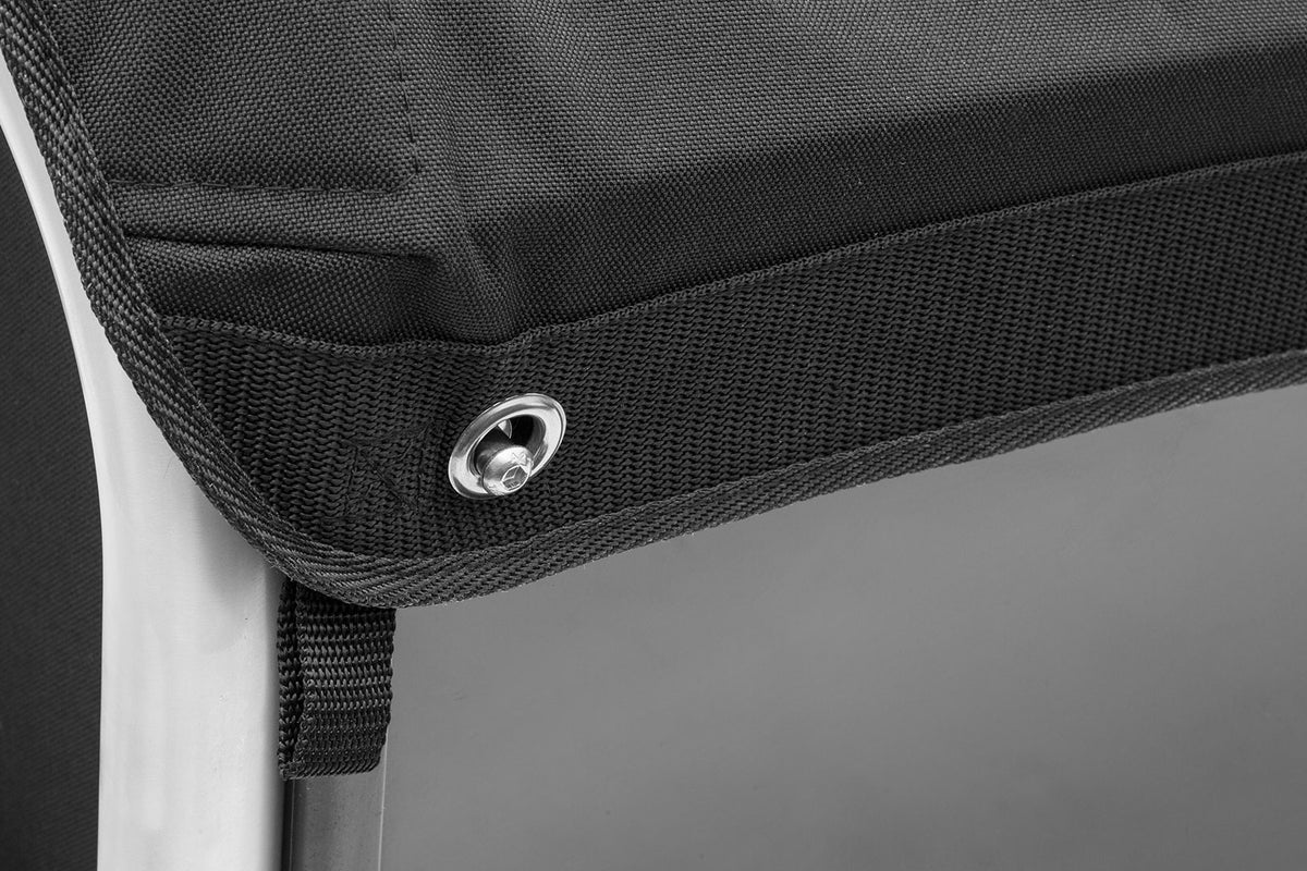 Close up of the closing mechanism of the BBX hood