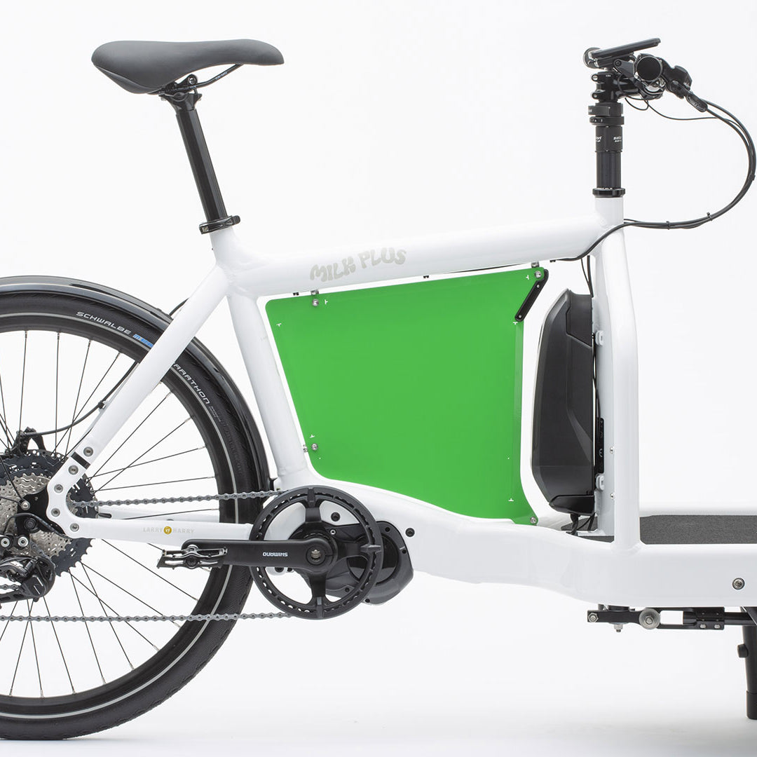 studio picture of a Vintage green billboard for the eBullitt