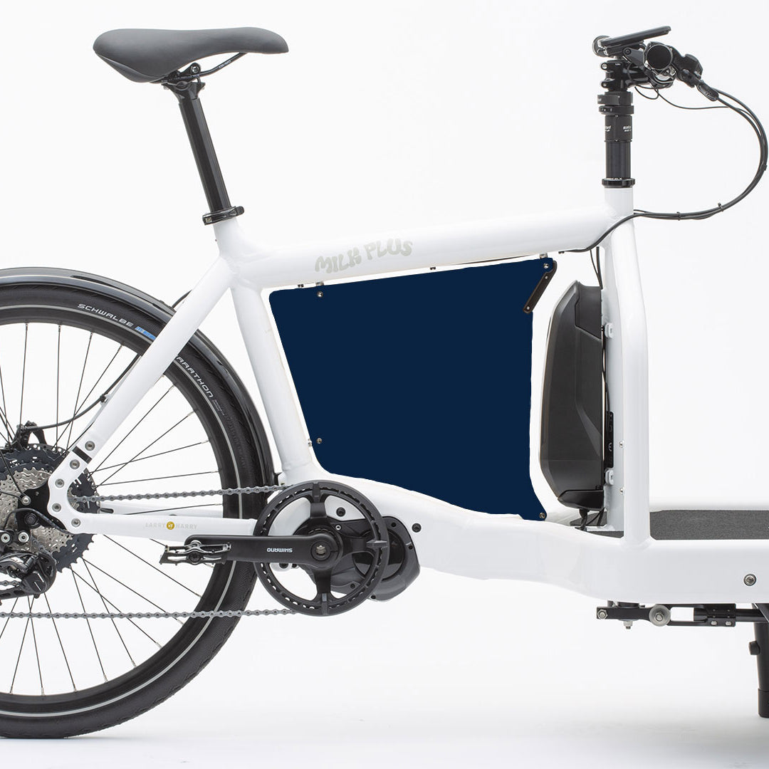 studio picture of a dark blue billboard for the eBullitt