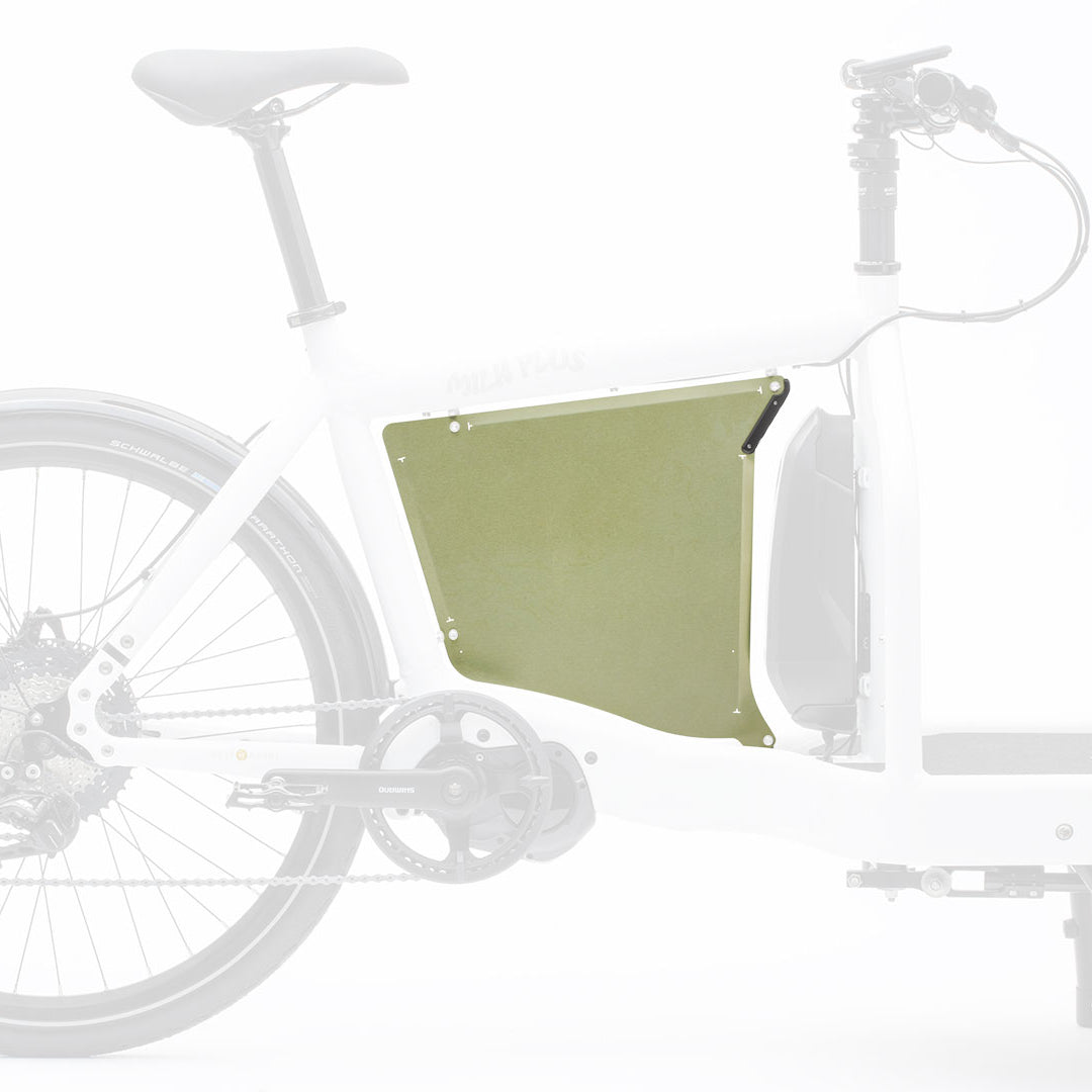 studio picture of a green billboard for the small battery eBullitt