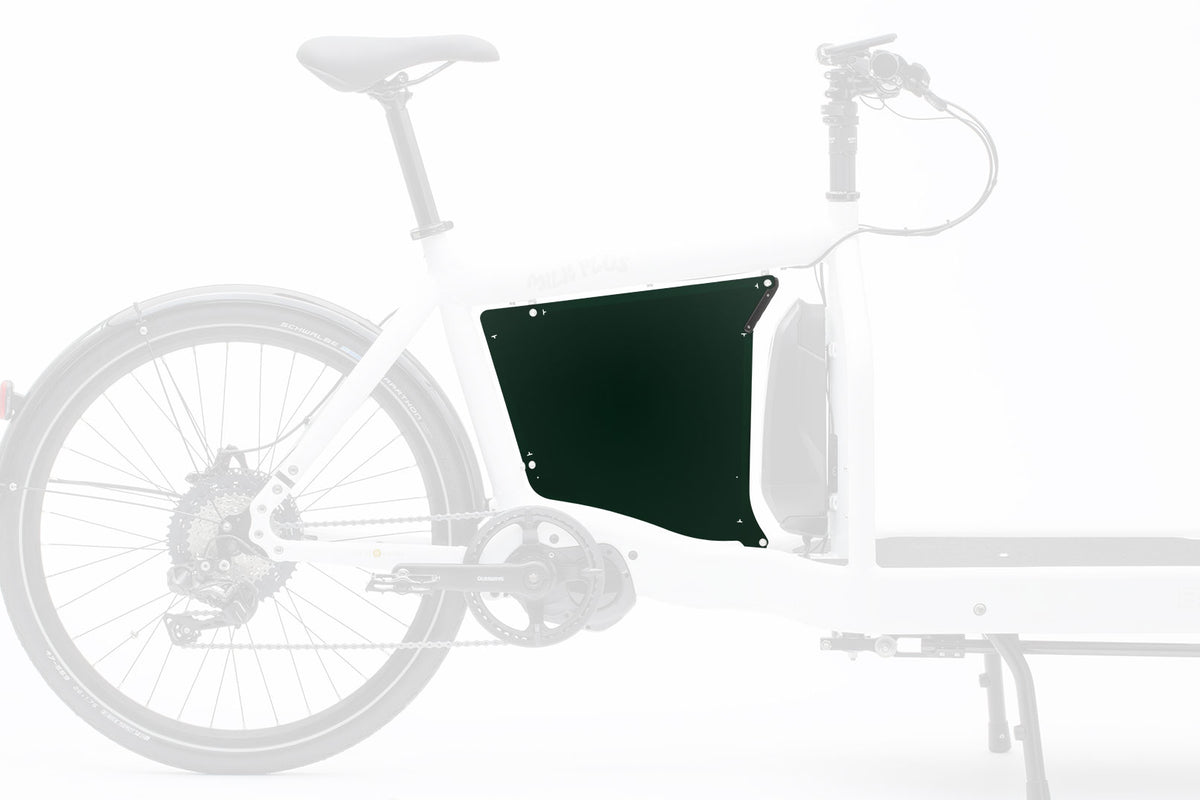 studio picture of a dark green billboard for the small battery eBullitt