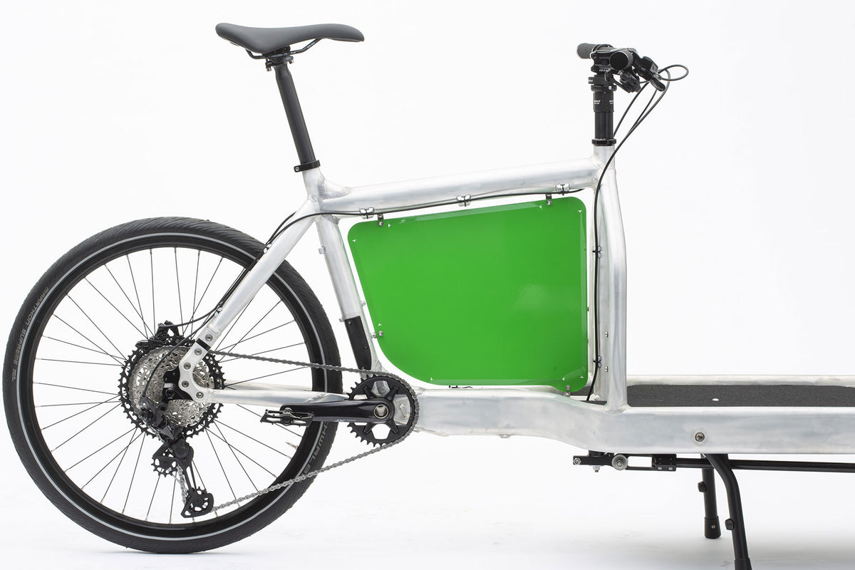 studio picture of a vintage green billboard for the original Bullitt
