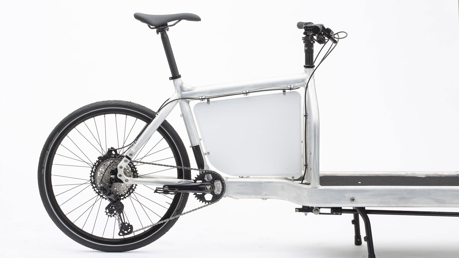 studio picture of a white billboard for the original Bullitt