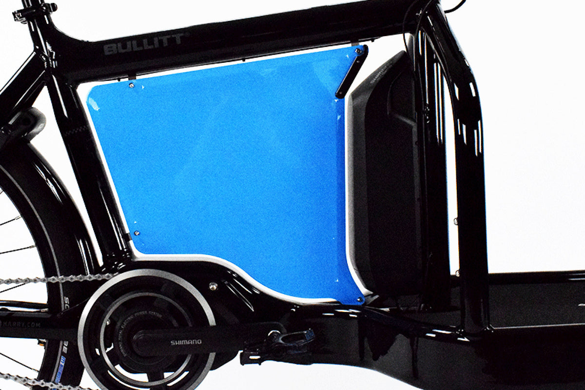 studio picture of a Bluebird billboard for the Steps6000 eBullitt