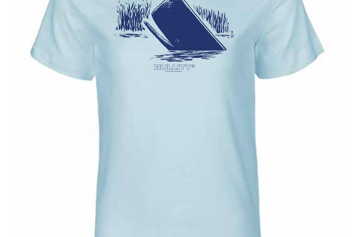 Bullitt Whale t shirt unfolded