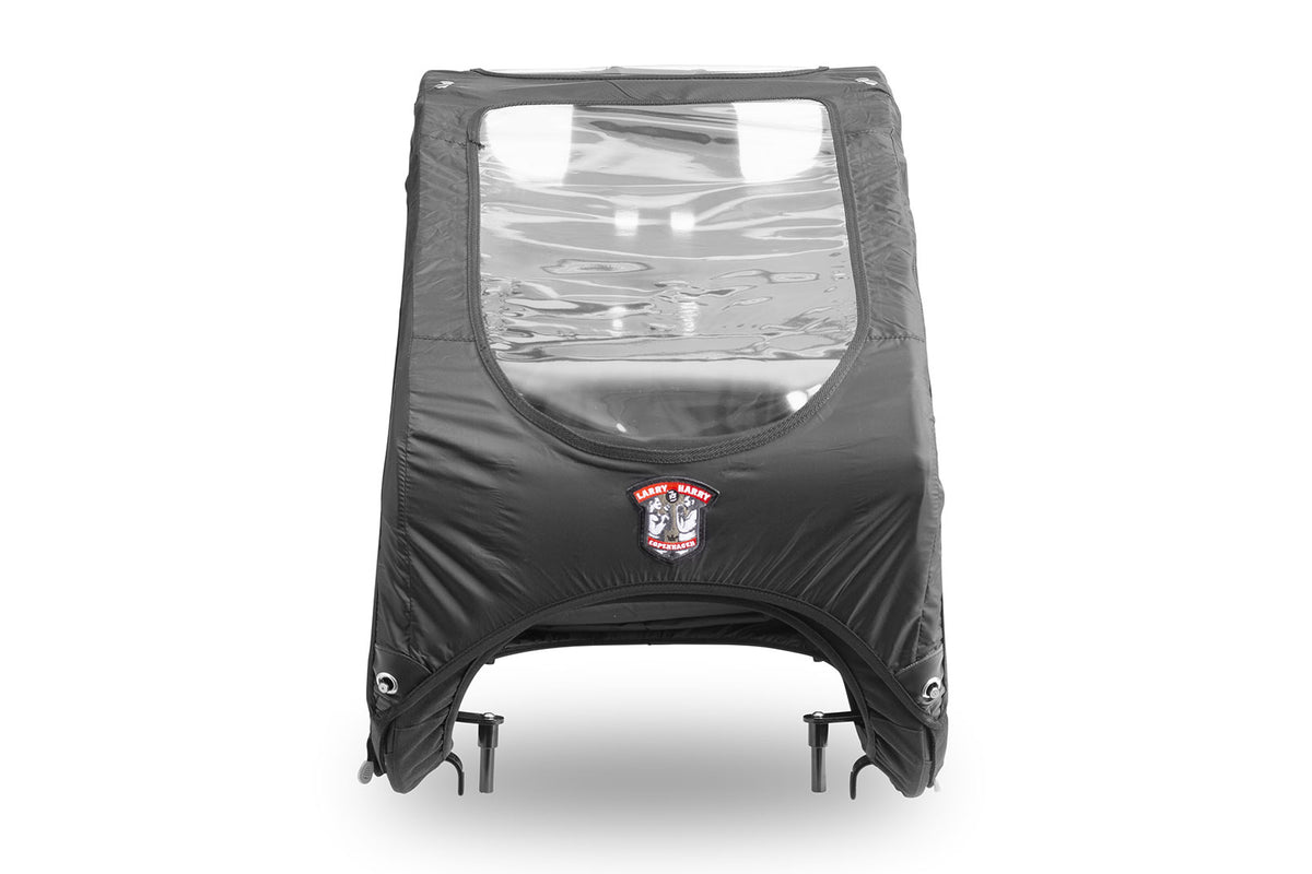 Front of the canopy with the topcover
