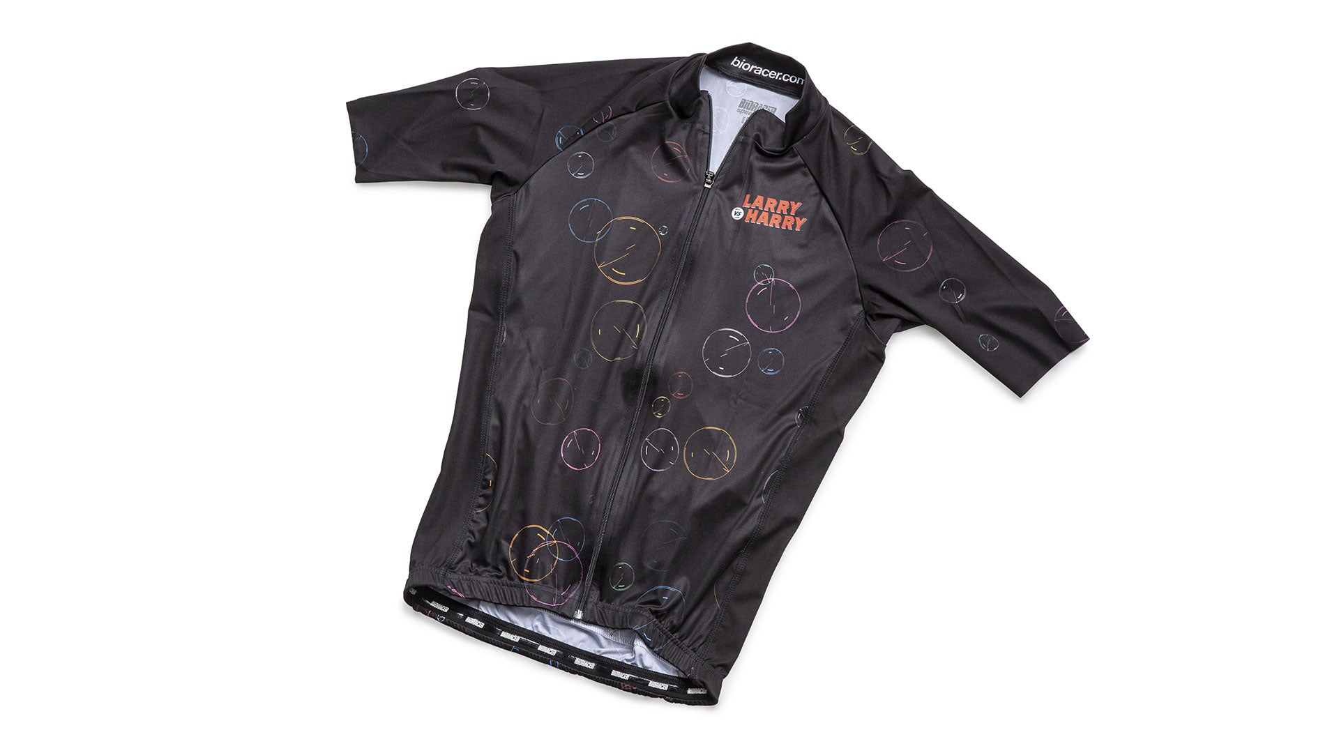 Larry vs Harry Jersey Bioracer laid out