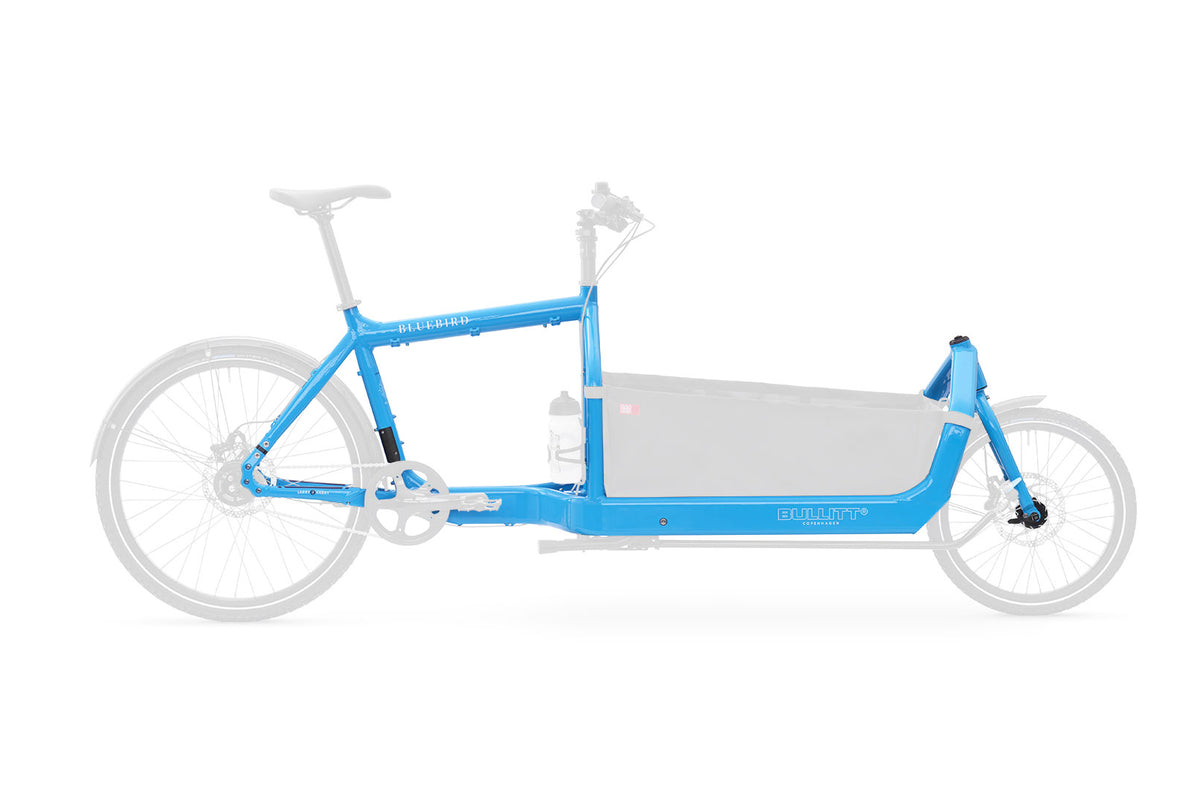 A masked picture showing only the frame of the Bluebird bullitt