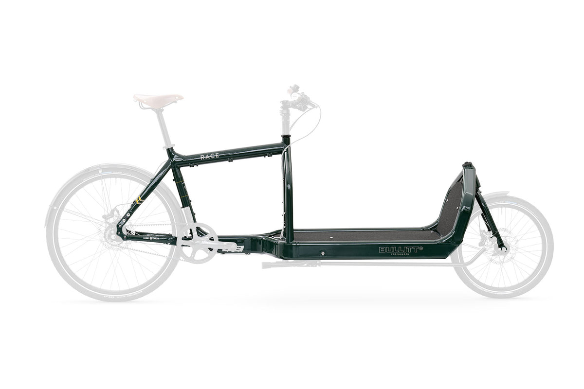 A masked picture showing only the frame of the Race bullitt