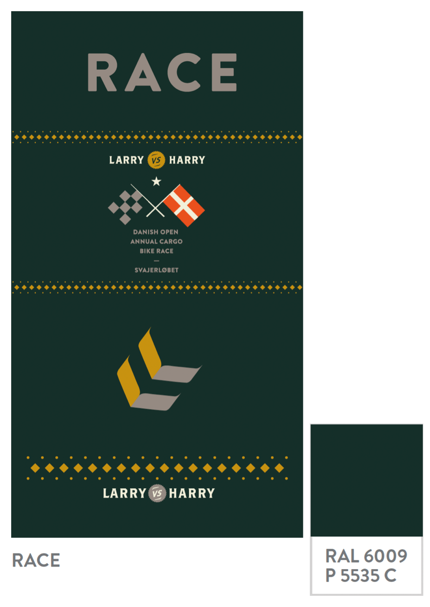 Graphic of the Bullitt Race color