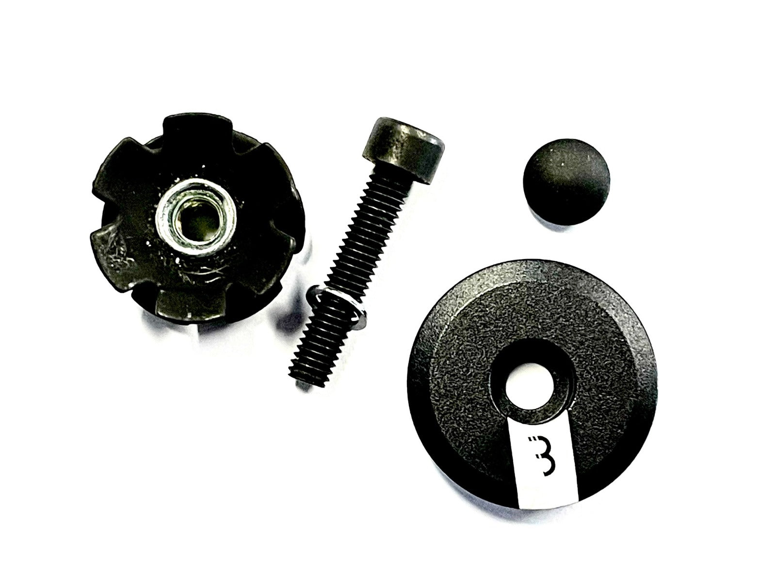 Top cap for head set in Black