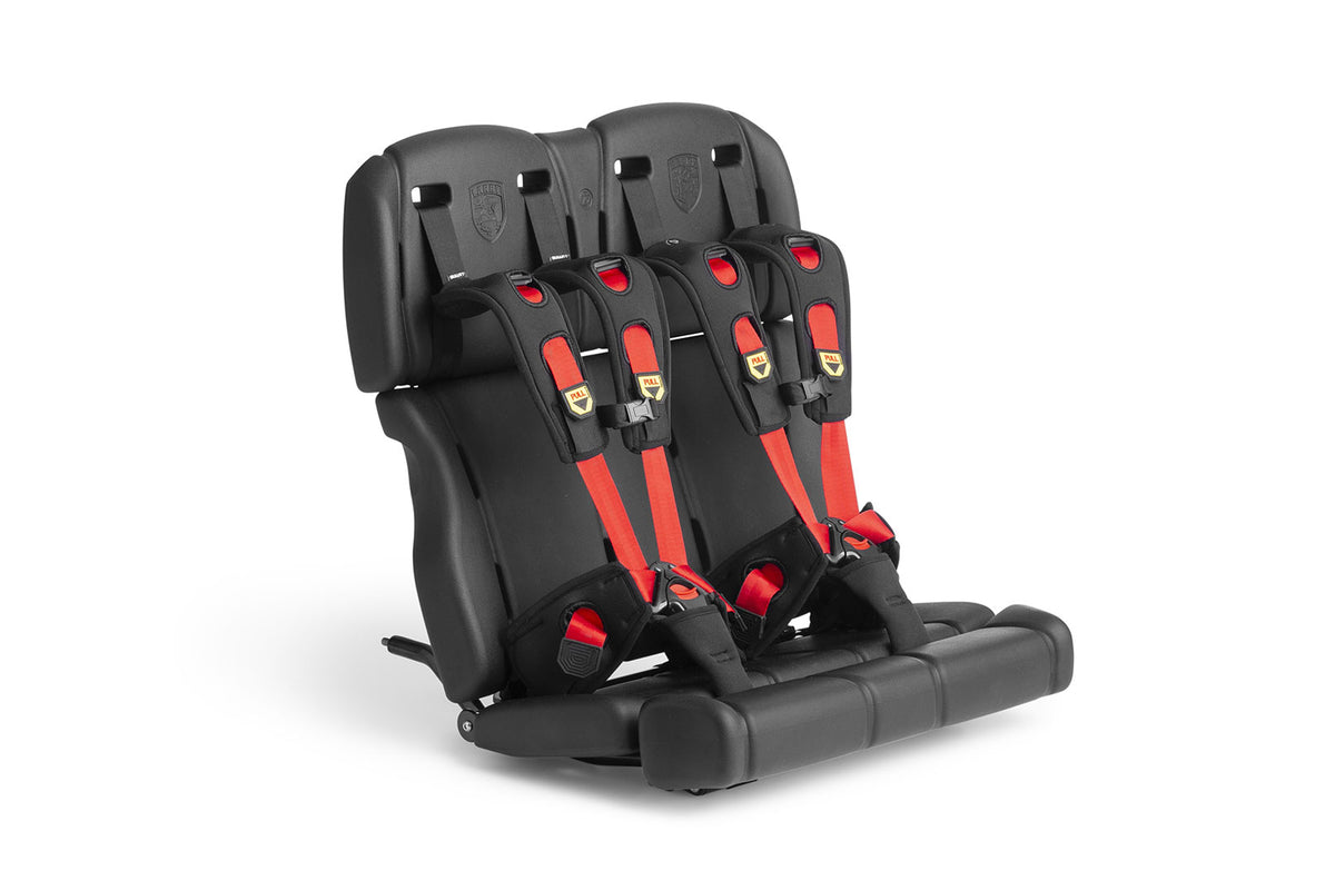 twin seat without seatbelts