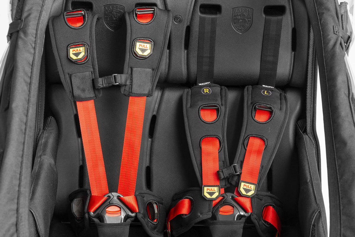 twin seat without seatbelts