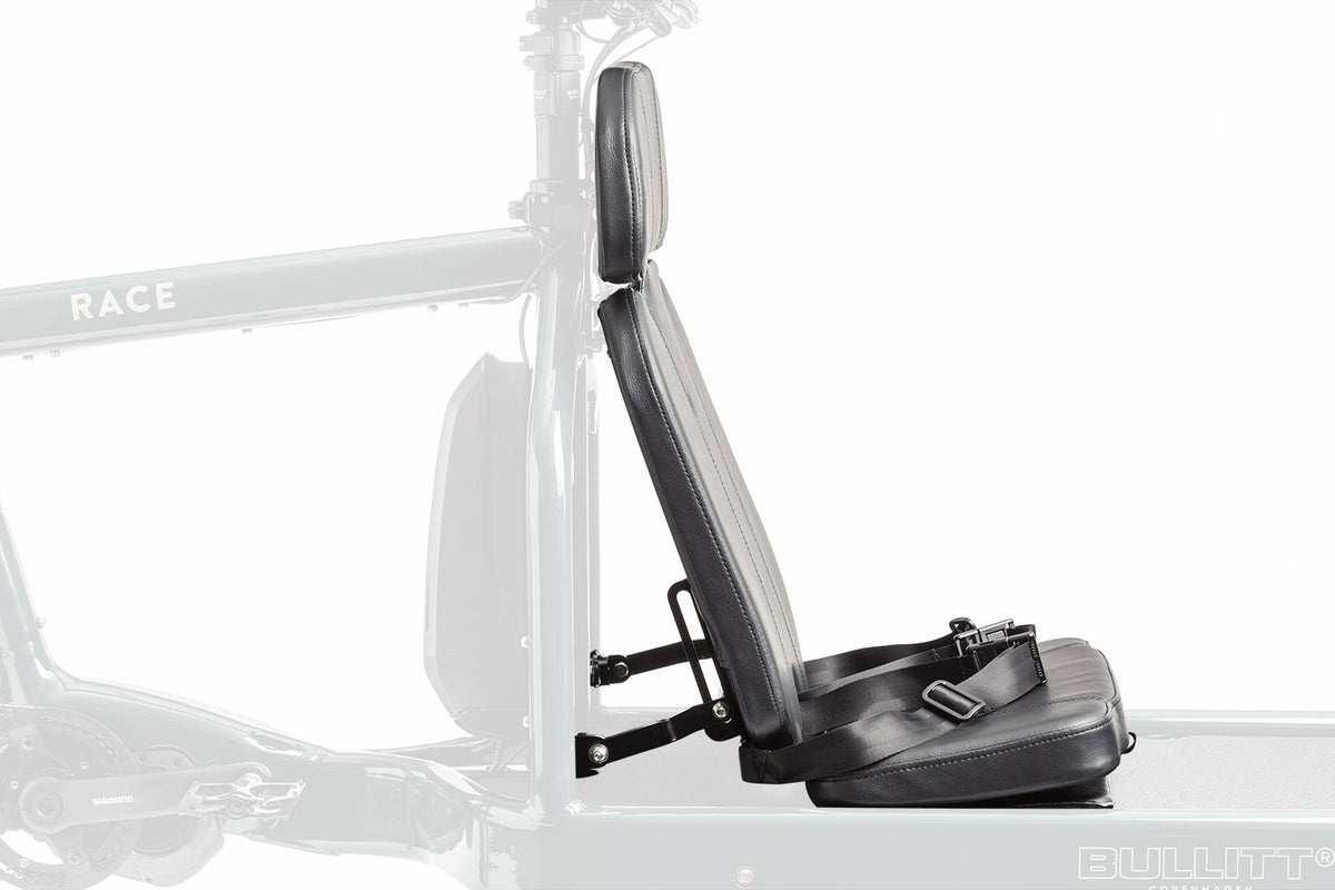 Masked Race Bullitt with a Foldable Seat