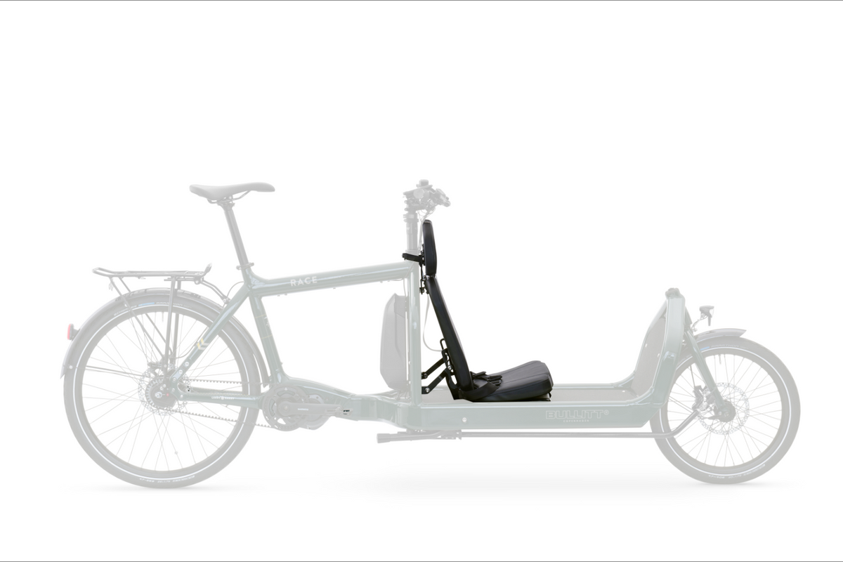Masked Bullitt with a Foldable Seat seen from the side