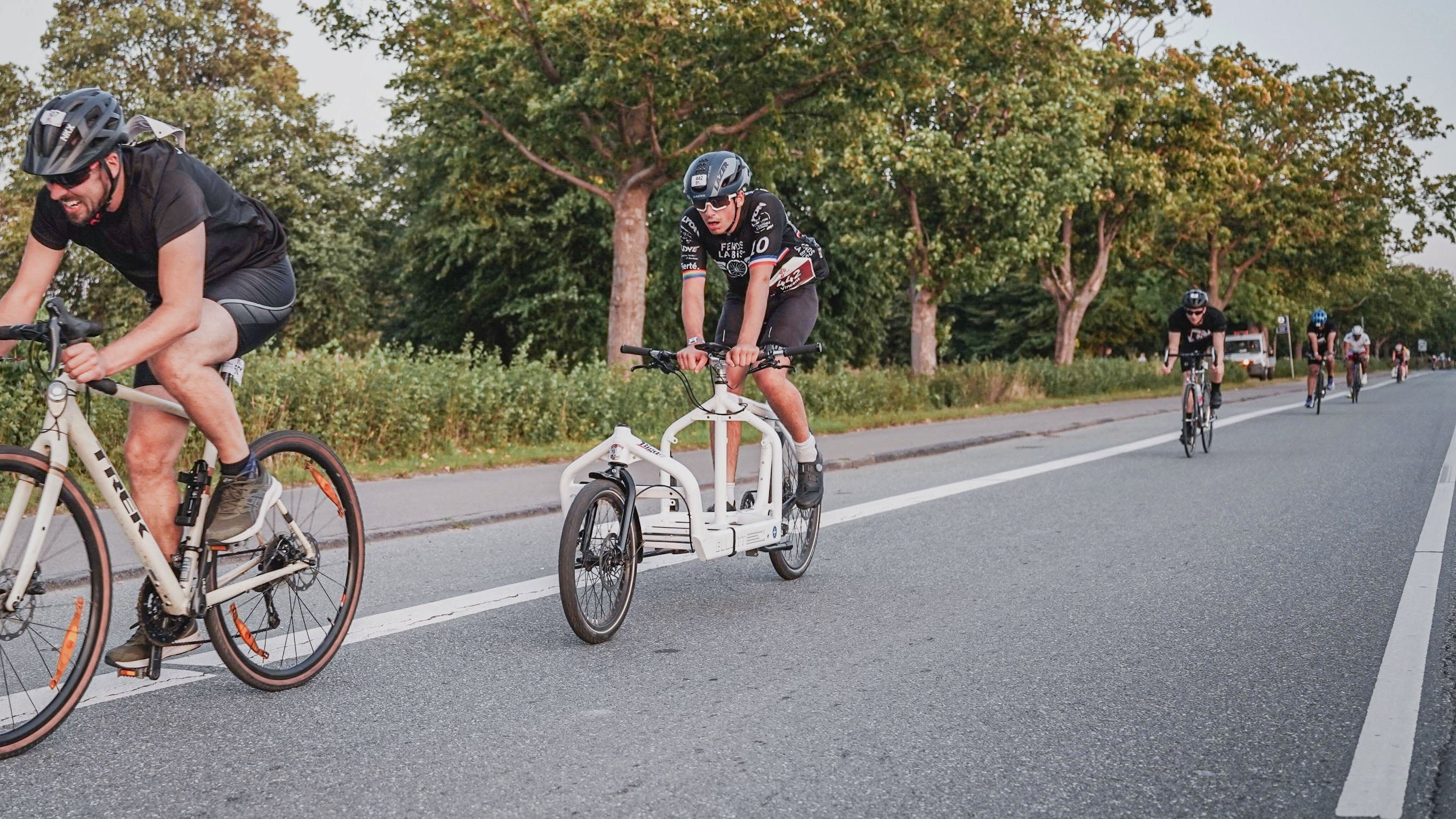 We did a Triathlon on Bullitts