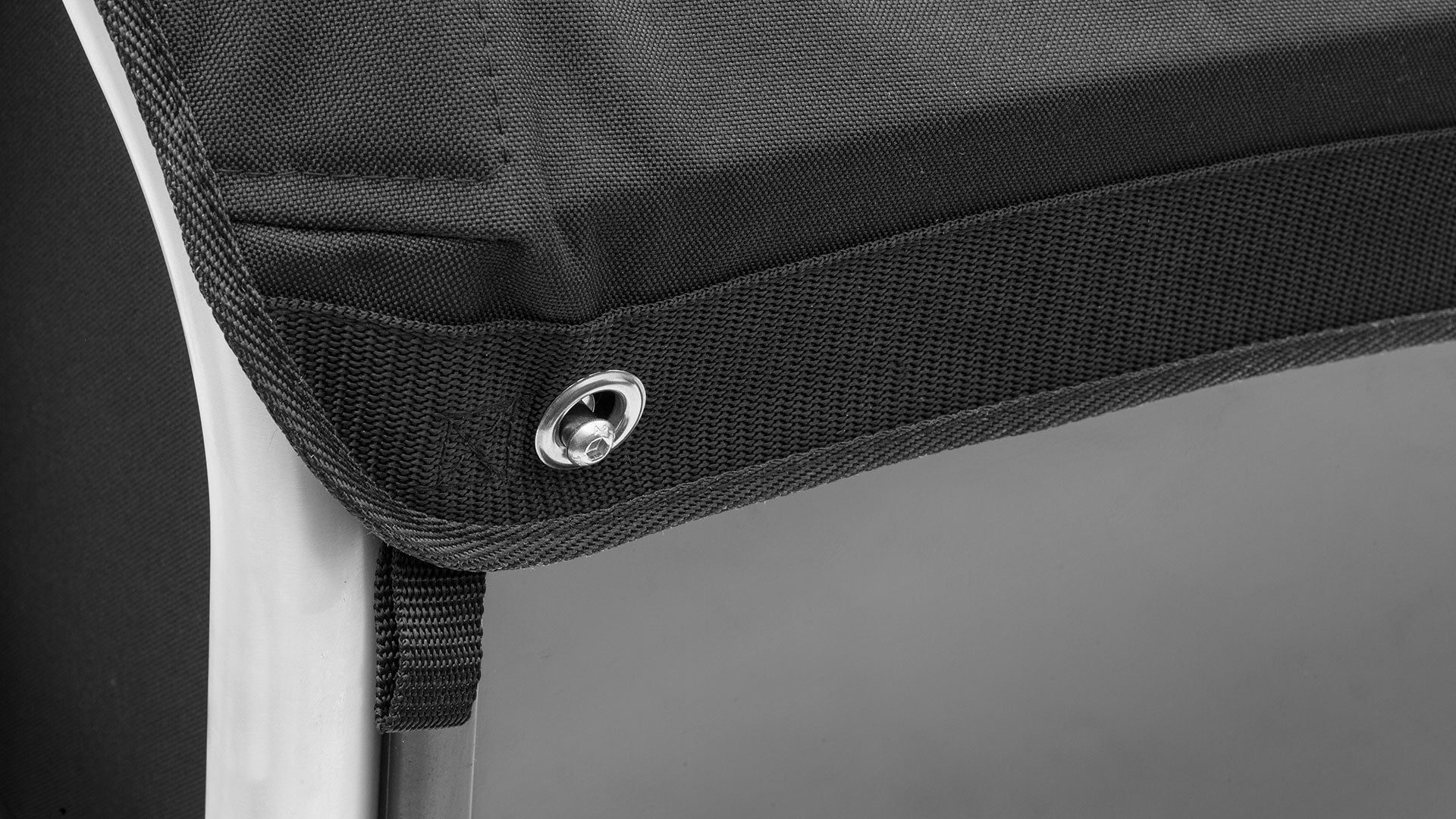Close up of the closing mechanism of the BBX hood