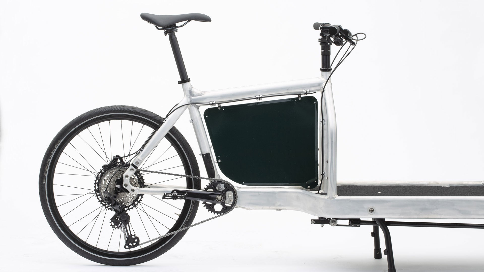 studio picture of a black billboard for the original Bullitt