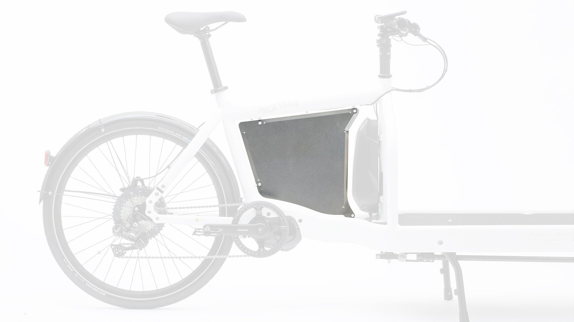 studio picture of a metallic billboard for the small battery eBullitt