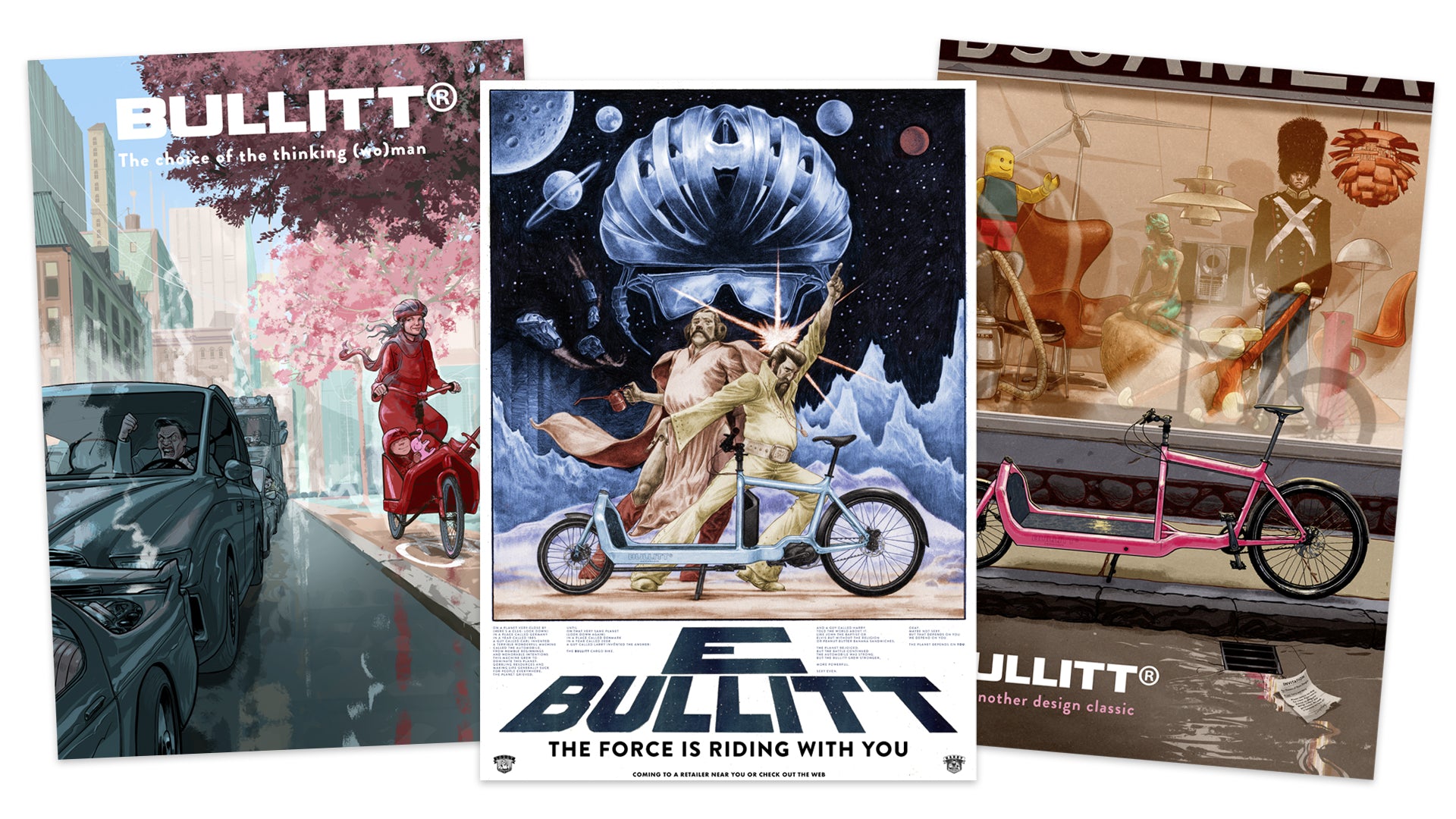 Graphic of 3 posters from Best Choice collection