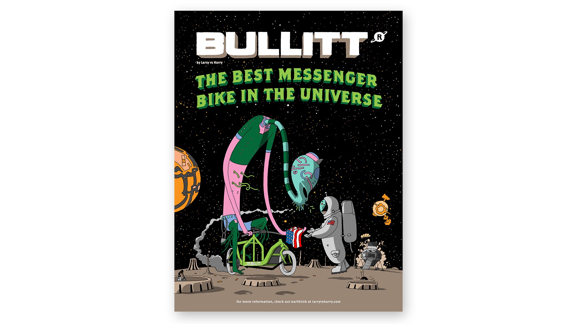 Graphic of poster from adventure collection with frame