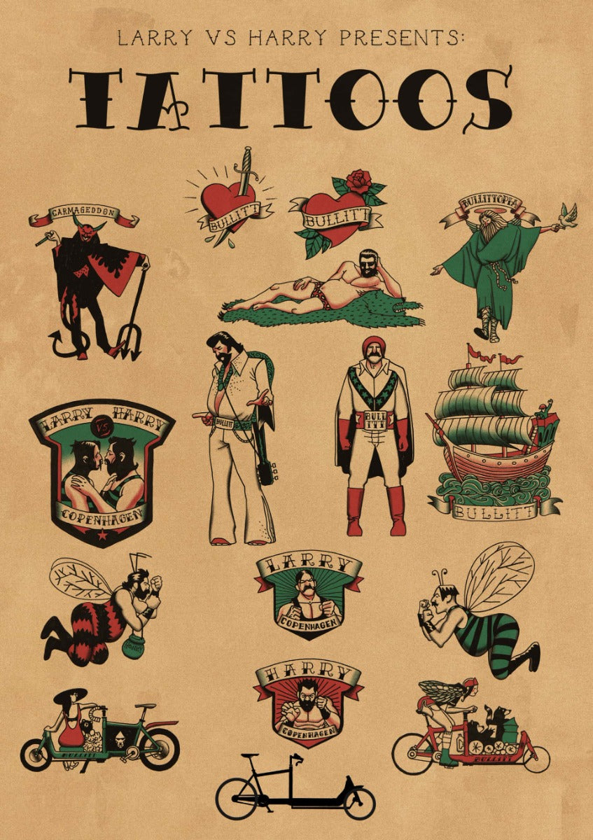 Poster of Bulitt tattoo