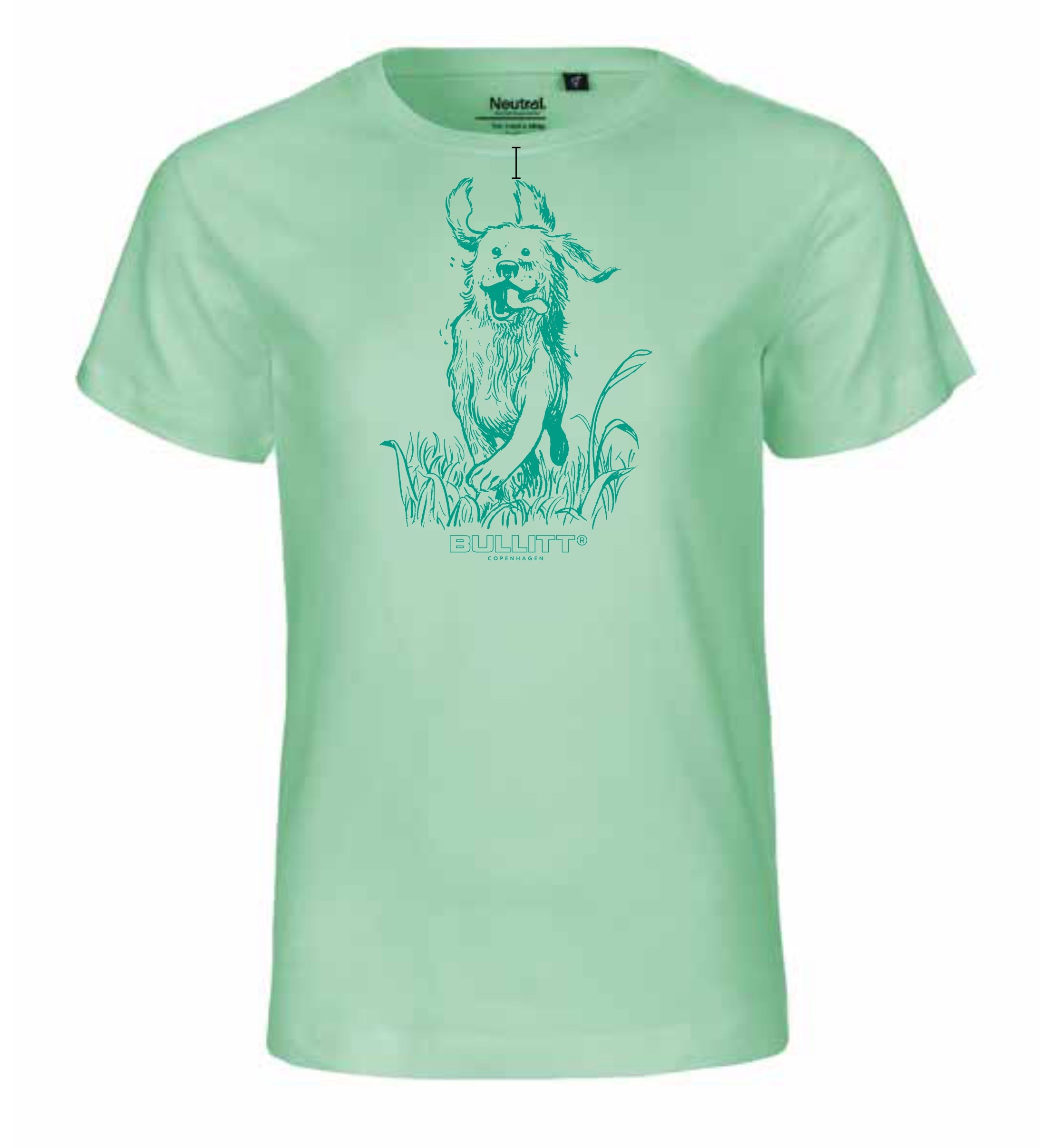 Bullitt Doggie t shirt unfolded