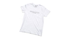 White T-shirt with the bullitt logo in the center