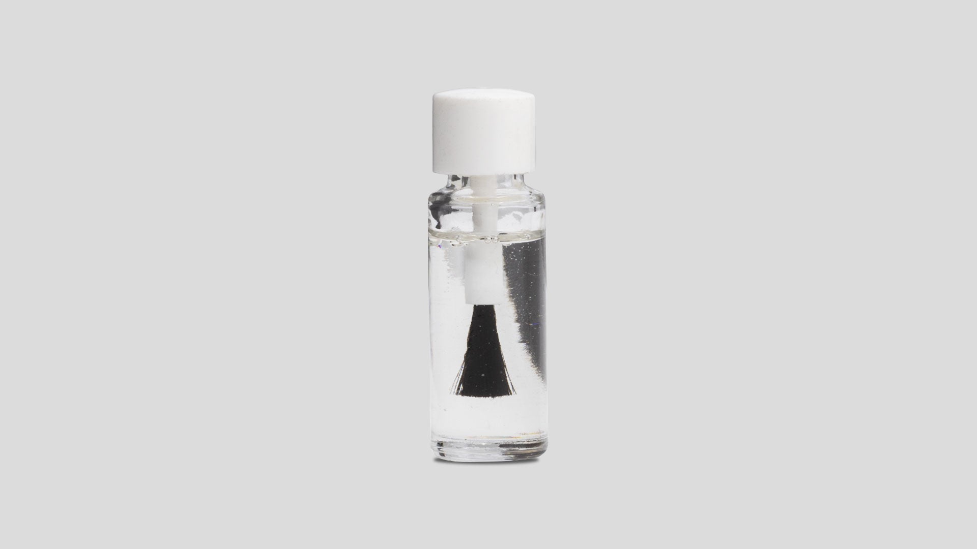 A bottle with a clearcoat repair paint for Bullitt