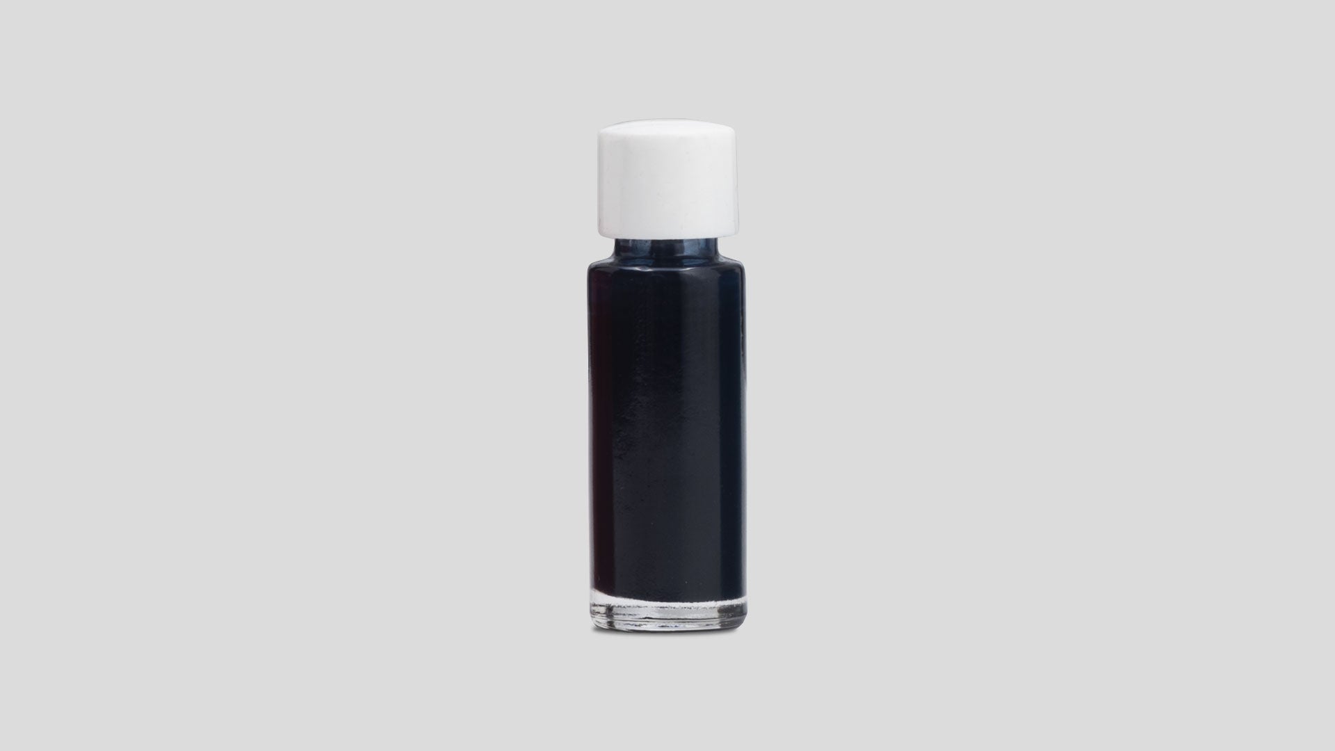 A bottle with repair paint for Moondog