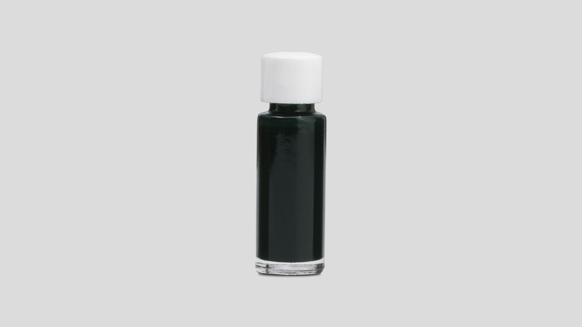A bottle with repair paint for Bullitt Race