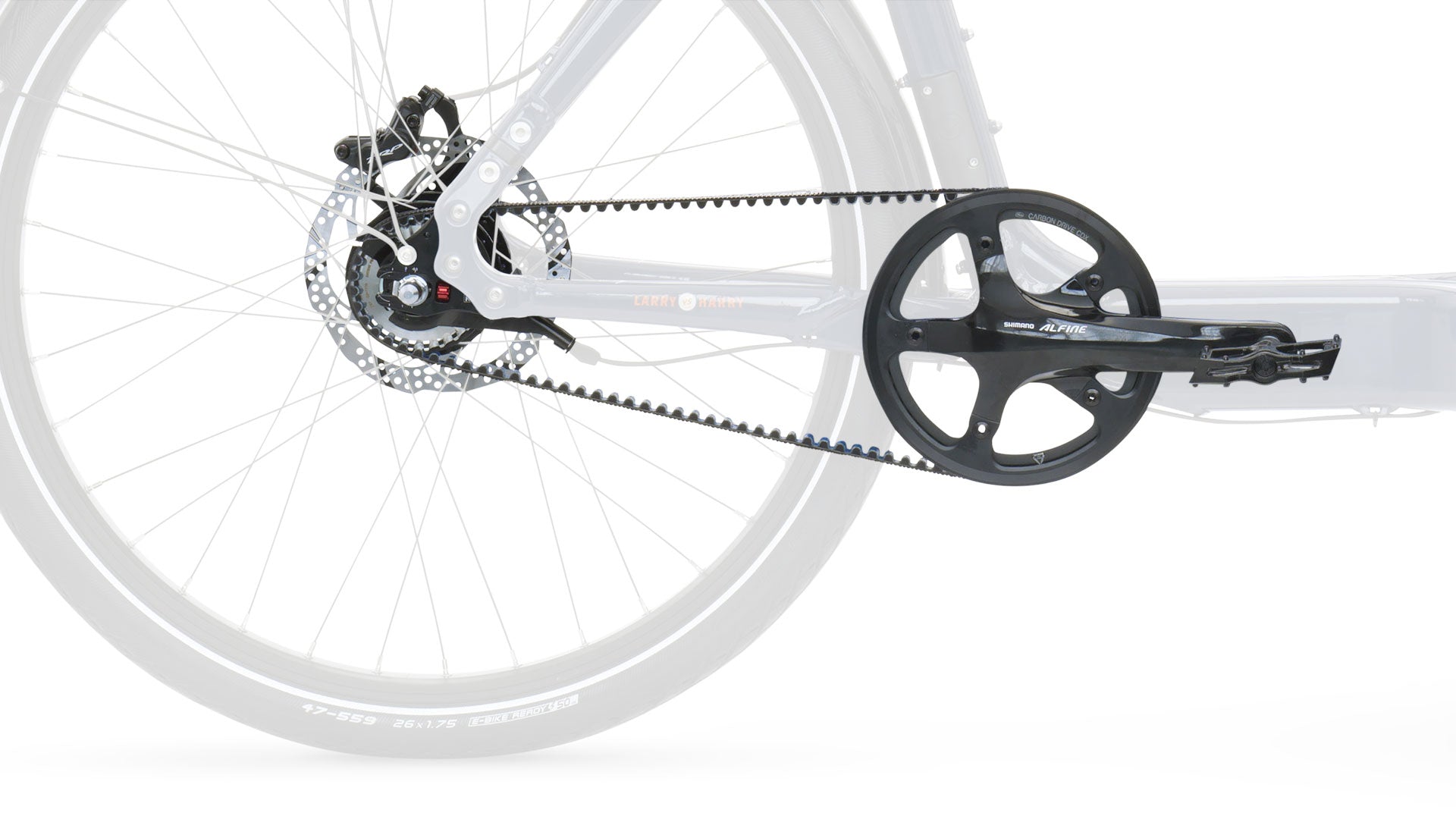 Group Set Shimano Alfine 11-Speed belt – Larry vs Harry