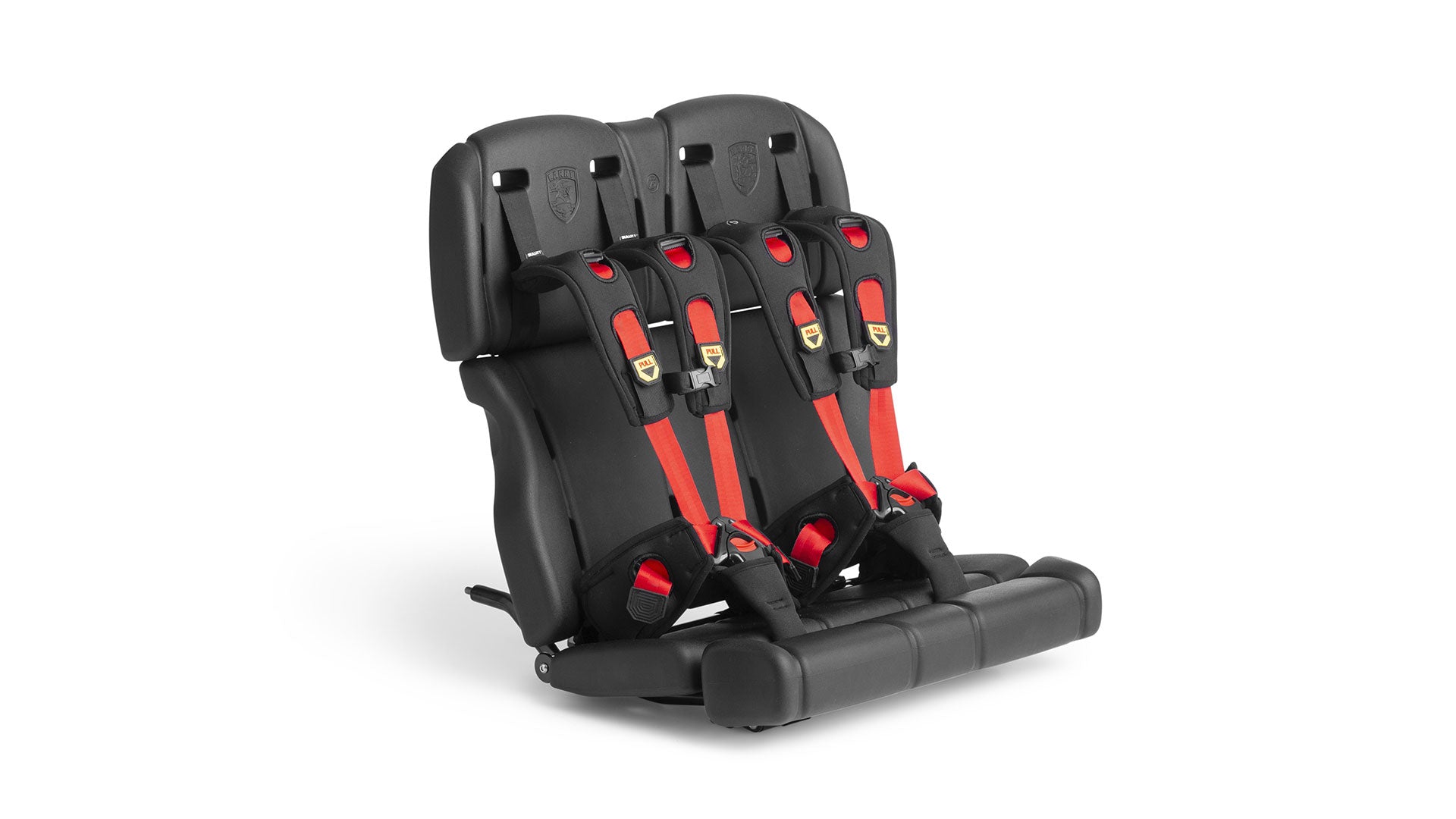 twin seat without seatbelts
