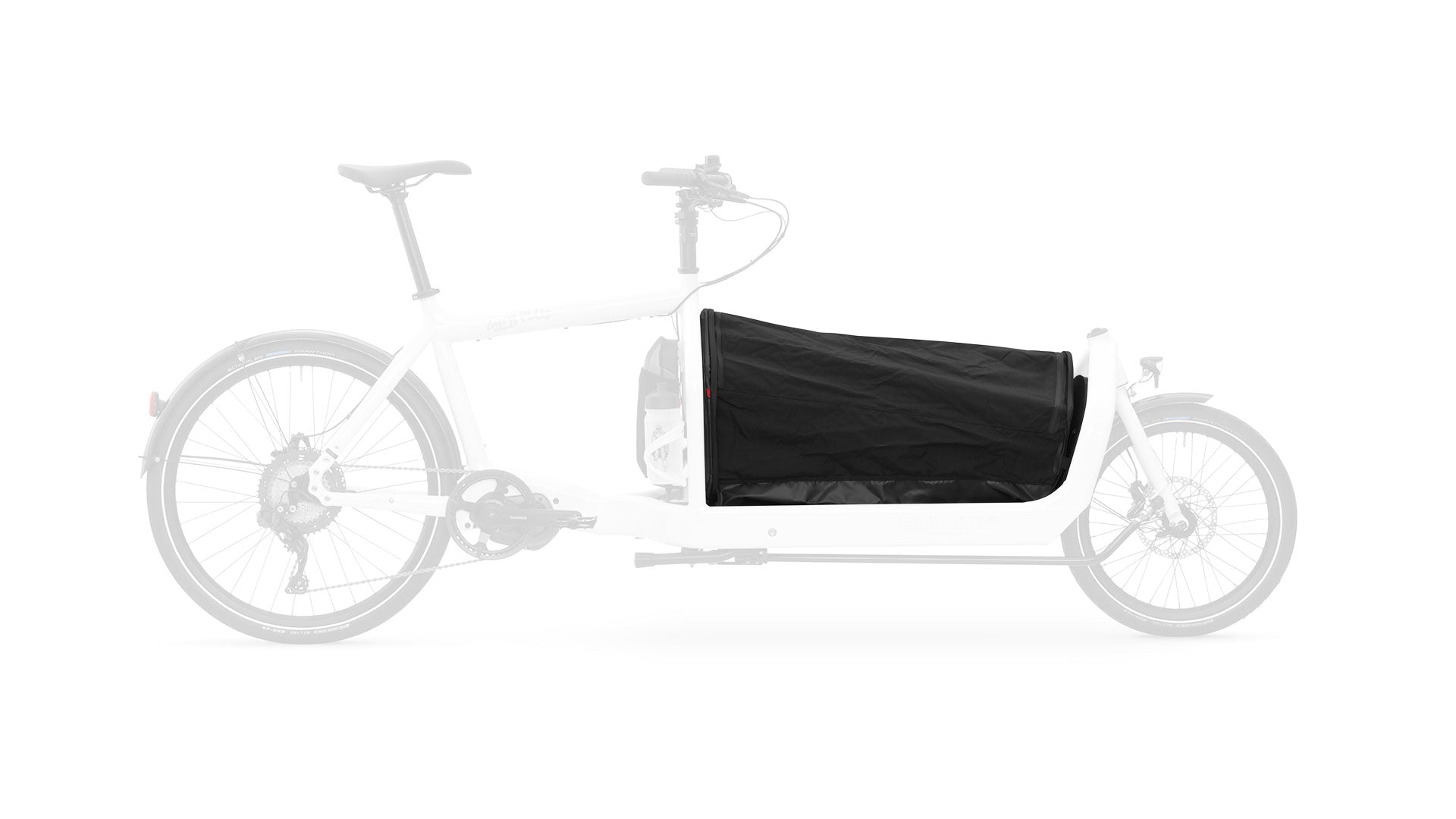 Masked picture of fahrer Hood mounted on a bullitt
