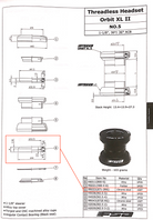 FSA Orbit XL II, Bottom bearing